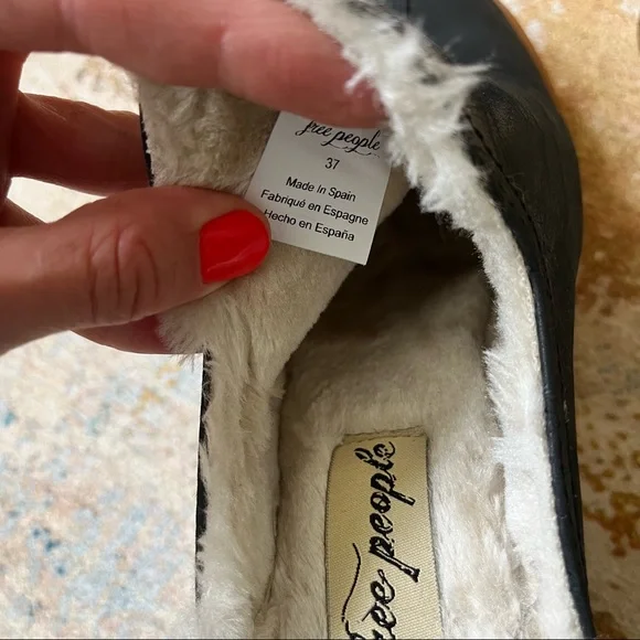 Free People James Cozy Mules Size 37 - Picture 9 of 14